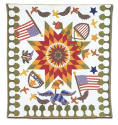 Union Star Quilt Pattern by Terry Clothier Thompson for Peace Creek Pattern Co.
