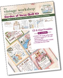 Garden of Verse Quilt Kit <br>the Vintage Workshop