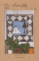 Snow Time Pattern by Whimsicals Quilts ~ Terri Degenkolb