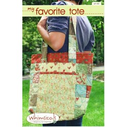 My Favorite Tote Pattern by Terri Degenkolb by Whimsicals