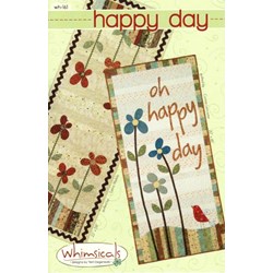 Happy Day and Blooming Runner Table Runner Patterns  by Terri Degenkolb by Whimsicals
