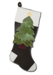 Christmas Tree Stocking Wool Kit