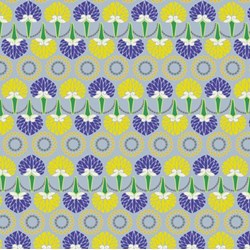 Color Splash Geometric - Yellow & Purple Leaves
