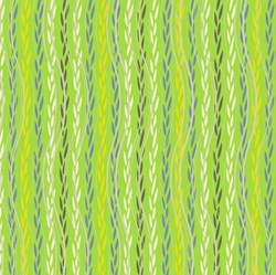 Color Splash - Lime Leafy Ribbons