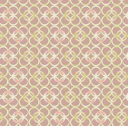 Coquette - Mod Rings Terra - by Patricia Bravo for Art Gallery Quilts