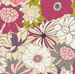Coquette - Flower Bed Blush - by Patricia Bravo for Art Gallery Quilts