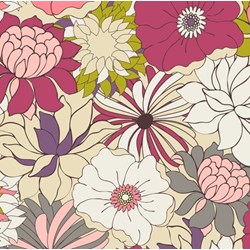 Coquette - Flower Bed Blush - by Patricia Bravo for Art Gallery Quilts
