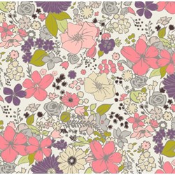 Coquette - Fashion Scent Purple - by Patricia Bravo for Art Gallery Quilts