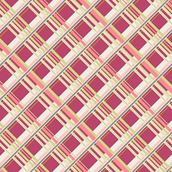 Coquette - Plaid Passion Cherry - by Patricia Bravo for Art Gallery Quilts