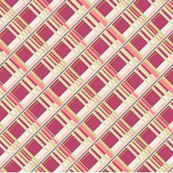 Coquette - Plaid Passion Cherry - by Patricia Bravo for Art Gallery Quilts