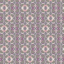 Coquette - Mod Rings Slate - by Patricia Bravo for Art Gallery Quilts