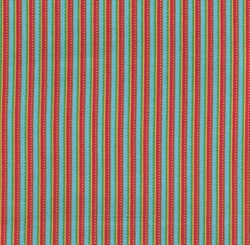 Gypsy Rose - Turquoise & Orange Stripe - by Blank Quilting