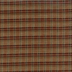 Pireued Fat Quarter - Red , Brown, Black Plaid Woven - Daiwabo Taupes