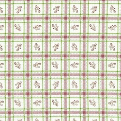 Flourish - Pink & Green Plaid