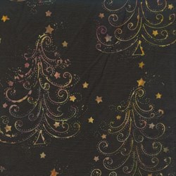 Hoffman Bali Batik - Sugar Plum Trees