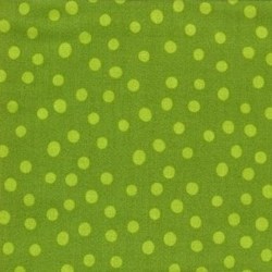 Isabella - Green Tonal Dots - by Lila Tueller Designs for Riley Blake Designs
