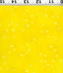 Laurel Burch Laurel Burch Basics - Yellows-Metallic Stars