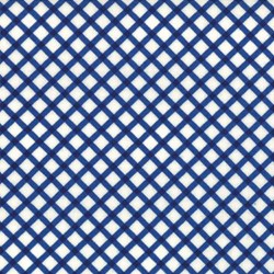 Le Petit Poulet - Blue/Cream Check - by American Jane for MODA