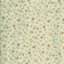 Mrs. March's Basics - Mini Floral on Cream - Lecien