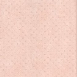 Quilters Basic Fat Quarter - Pale Pink with Cream Dot - Lecien