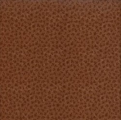 Quilters Basic Fat Quarter - Milk Chocolate Brown Tonal Mini Floral - Lecien