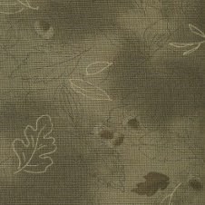 Lecien - Mrs. March Fat Quarter - Hunter Green - Acorns