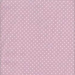 Durham Quilt Collection Fat Quarter - Lilac with Cream Dots - Lecien