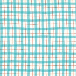 Lovely - Blue Check - by Sandy Gervais for MODA