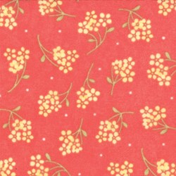 Lovely - Mini Floral Bouquet on Pink - by Sandy Gervais for MODA