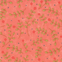 Lovely - Mini Floral Toss on Pink - by Sandy Gervais for MODA