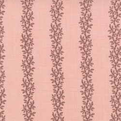 Pom Pom de Paris - Vine Stripe on Salmon - by French General for MODA