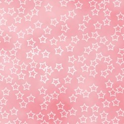 Angel Houses - Pink with White Stars