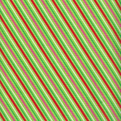Christmas Candy - Fat Quarter - Green Stripes- by Doodlebug Designs for Riley Blake Designs