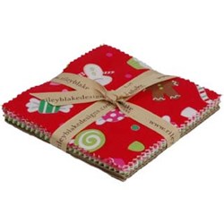 Christmas Candy - Charm Pack - by Doodlebug Designs for Riley Blake Designs