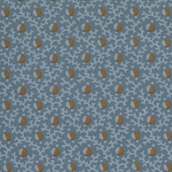 Civil War Reunion - Bonnie Blue - Vines & Dots - by Barbara Brackman for Moda