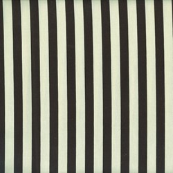 Horizontal Stripe in Cream and Black by Lakehouse Dry Goods