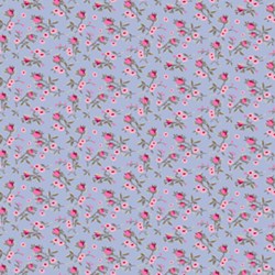 Penelope Rose Vine in Periwinkle by Lakehouse Dry Goods