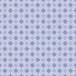 Penelope Plaid Diagonal in Periwinkle by Lakehouse Dry Goods