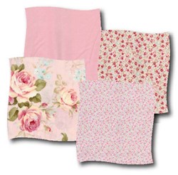 Lecein- Mini FQ packs - Fancy Florals - Pink