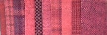 Hand-Dyed Wool Bundle- Bright Coral