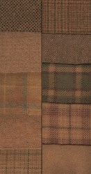 Hand-Dyed Wool Bundle- Red Earth