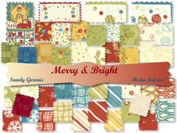 Merry and Bright Half Yard Bundle & 4 Panels!