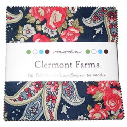 Clermont Farm Charm Pack by Minick & Simpson for Moda