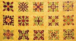 Olivia Quilting Fabric - 24" Panel