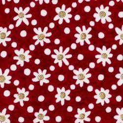Petal Pushers - Daisies on Cherry