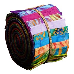 Summer Breeze Jewel Tones Sushi Fabric Roll