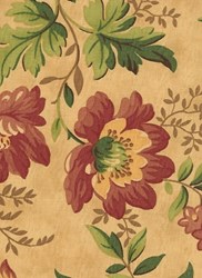 Sweet Romance 54" Cream with Pink & Yellow Flowers