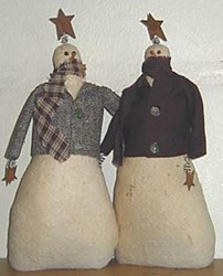 Primitive Snowman by Heart & Home