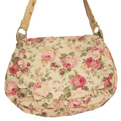 Prairie Rose - Lecien Light Floral Purse Kit