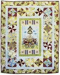Petal Pushers Lap Quilt Kit